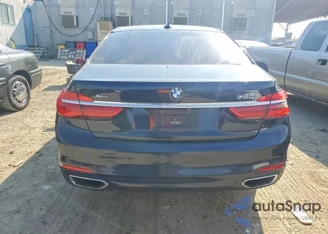 2017 BMW 750 Xi from USA, damaged, VIN WBA7F2C58HG422209